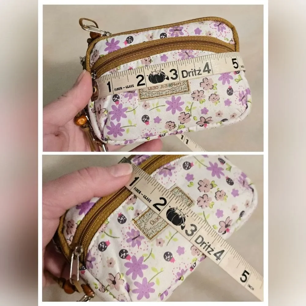 Jewelry Mini Travel Organizer In Floral Fabric by Qiao jia ren